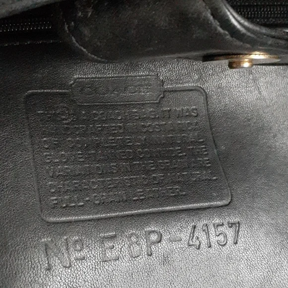 Vintage Coach Black Bag - Picture 8 of 8